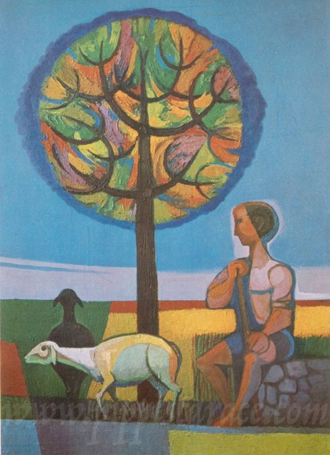 albero e sole n. 1 1972