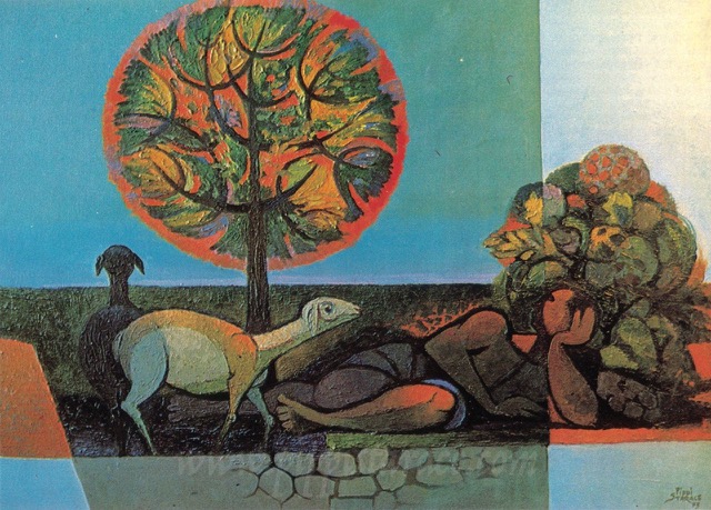 albero e sole n.2 1973