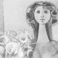 141_busto di ragazza con fiori_1975.jpg