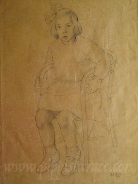 ritratto di bambina 1936