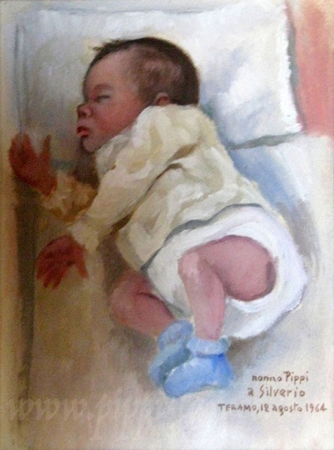 ritratto di neonato 1964